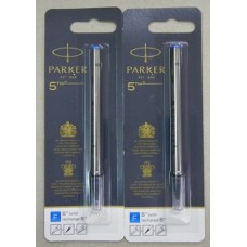 PARKER  第五元素鋼筆專用筆芯 藍色F
